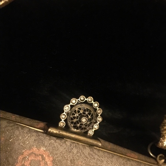 1950s true vintage mini gold clutch bag♥️ - Picture 7 of 8